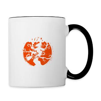 happy halloween Limited edition 2000 - Contrasting Mug - white/black - Right