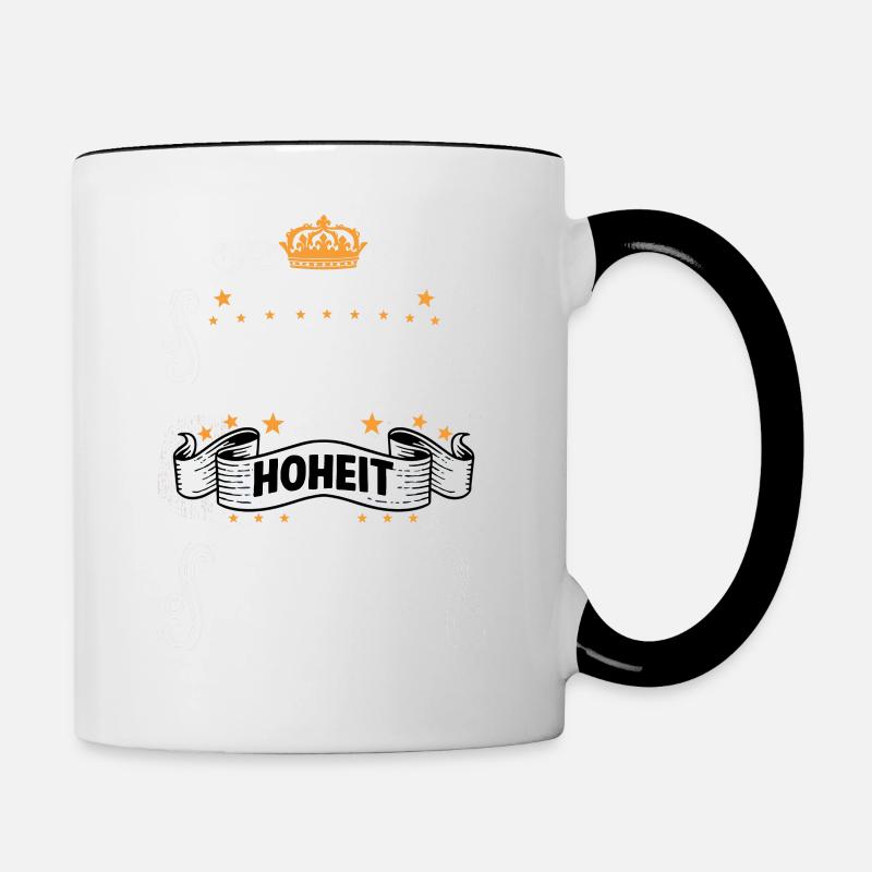 ForensikerT witziges Spruch Motiv Forensiker - Tasse zweifarbig - Weiß/Schwarz
