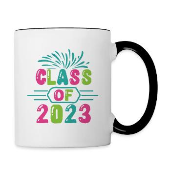 Class Of 2023 - Contrasting Mug - white/black - Right