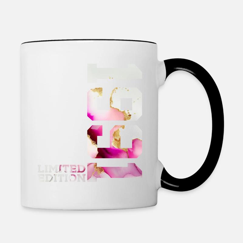 35E ANNIVERSAIRE 35 ANS ÉDITION LIMITÉE 1991 - Mug contrasté - blanc/noir