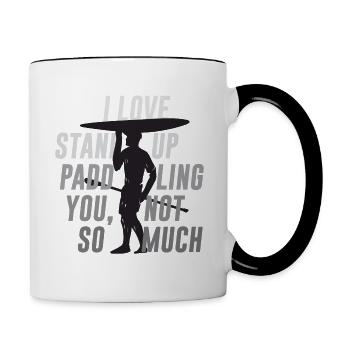 SUP - Contrasting Mug - white/black - Right