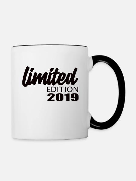 Limited Edition 2019 - Tasse zweifarbig - Weiß/Schwarz