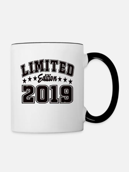 Limited Edition 2019 - Tasse zweifarbig - Weiß/Schwarz