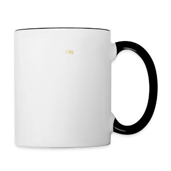 10000 Digits Pi Day Sign Math Lover Math - Contrasting Mug - white/black - Right