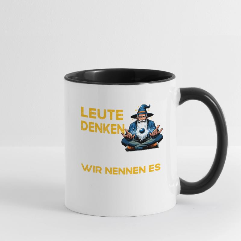 People Think Magic Mechatronics Mechatronics Engineer Contrasting Mug