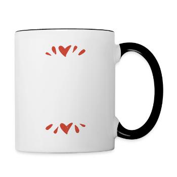 Family Ever After Adopt Family Adoption - Contrasting Mug - white/black - Right