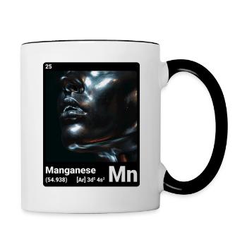 AI am Manganese (bk) - Contrasting Mug - white/black - Right