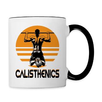 Calisthenics - Contrasting Mug - white/black - Right