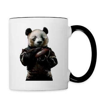 Panda - Contrasting Mug - white/black - Right