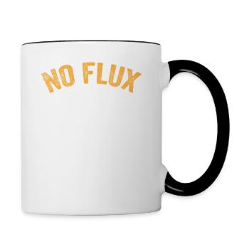 Coole einzigartige Schweißkunst | WIG- und MIG-Schweißgerät Schweißen - Tasse zweifarbig - Weiß/Schwarz - Rechts