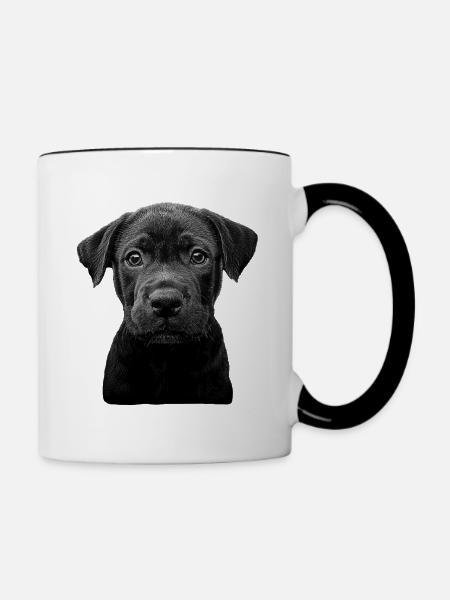 Cane Corso - Tasse zweifarbig - Weiß/Schwarz