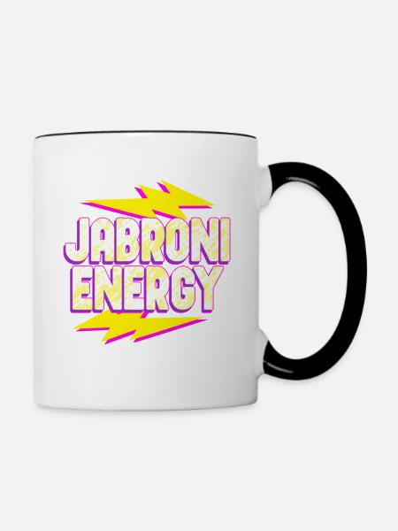 Jabroni Energy - Tasse zweifarbig - Weiß/Schwarz