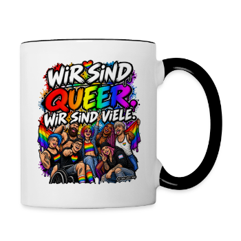 Tasse zweifarbig