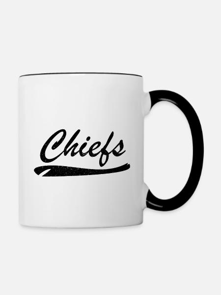 Chiefs Kansas City - Tasse zweifarbig - Weiß/Schwarz