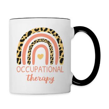 Occupational Therapy I - Contrasting Mug - white/black - Right