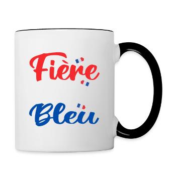 6 - Mug contrasté - blanc/noir - Droite