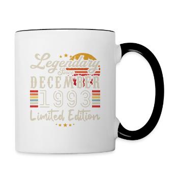 Legendary since December 1993 Limited Edition - Mug contrasté - blanc/noir - Droite