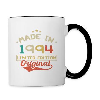 Made in 1994 | Limited Edition 1994 | Original - Contrasting Mug - white/black - Right