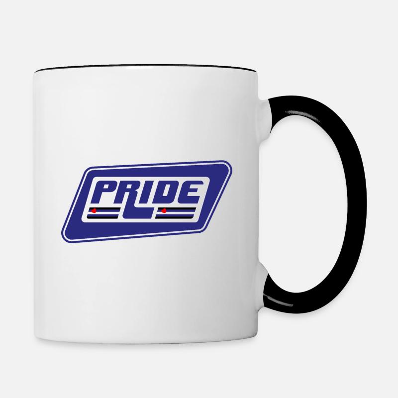 Cuir Pride - Mug contrasté - blanc/noir