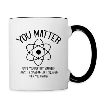 Science Energy - Contrasting Mug - white/black - Right