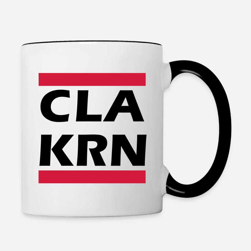 CLA KRN - Tasse zweifarbig - Weiß/Schwarz