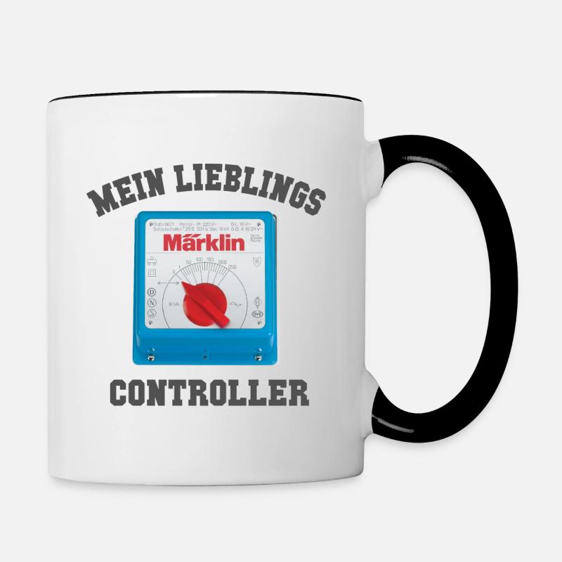 Märklin Mein Controller - Tasse zweifarbig - Weiß/Schwarz