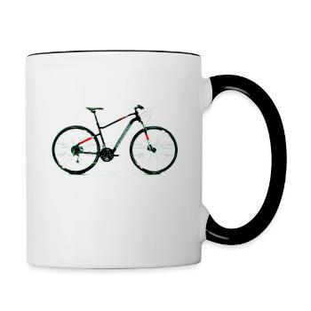 H bike - Contrasting Mug - white/black - Right