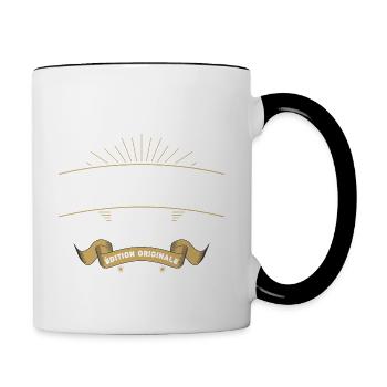 Made in 1946 78 Years of Original Excellence - Contrasting Mug - white/black - Right