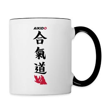 Aikido - Contrasting Mug - white/black - Right