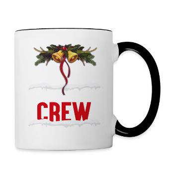 Cousin Crew - Mug contrasté - blanc/noir - Droite