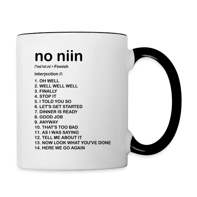 no niin in english