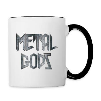 METAL GODS - Contrasting Mug - white/black - Right