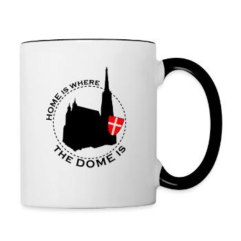 Vienna - Contrasting Mug - white/black - Right