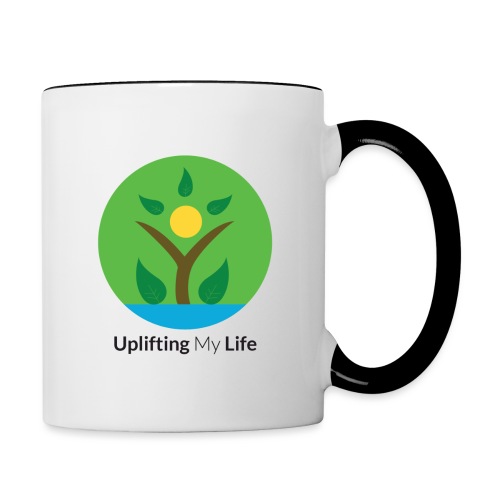 Uplifting My Life Official Merchandise - Contrasting Mug