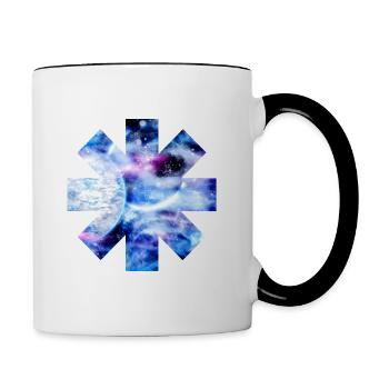 space asterisk - Contrasting Mug - white/black - Right