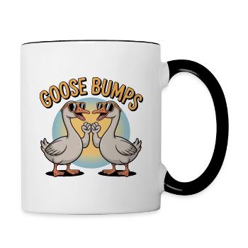 Goose Bumps - Contrasting Mug - white/black - Right