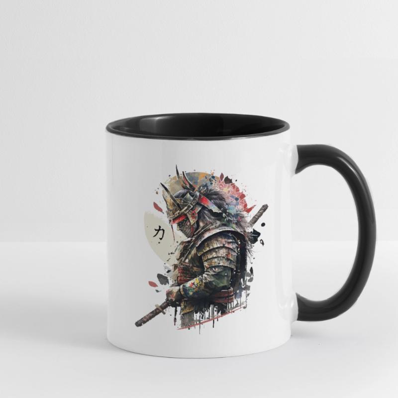 Samurai Contrasting Mug