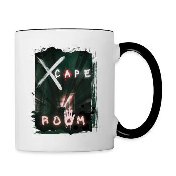 X CAPE ZIMMER - Tasse zweifarbig - Weiß/Schwarz - Rechts