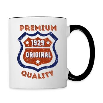 Premium quality 1929 - Contrasting Mug - white/black - Right