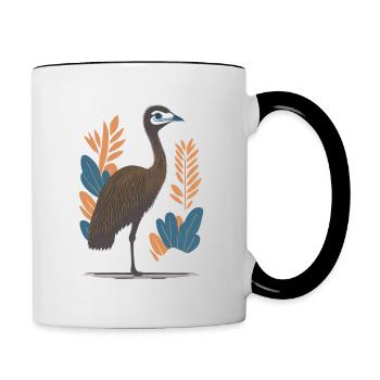 Emu - Contrasting Mug - white/black - Right
