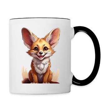Fennec - Contrasting Mug - white/black - Right