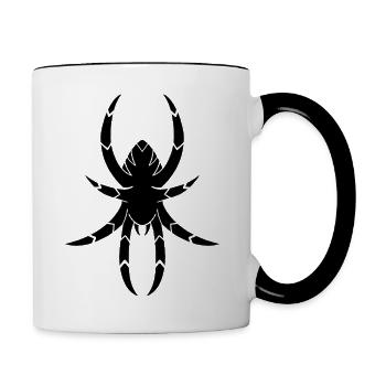 Spider - Contrasting Mug - white/black - Right
