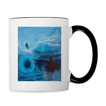 DS - Le château - Mug contrasté - blanc/noir - Droite