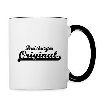 Duisburg original - Contrasting Mug - white/black - Right