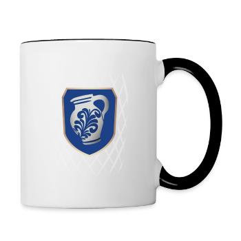 Hessian Äppler, cider - Contrasting Mug - white/black - Right