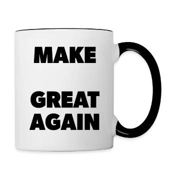 Make "___" Great Again - Template - Contrasting Mug - white/black - Right