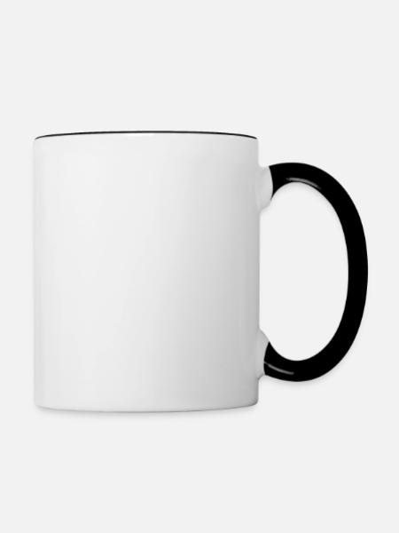Jahrgang Februar 1995 Retro Februar 1995 Geschenk - Tasse zweifarbig - Weiß/Schwarz