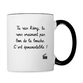 C'est arrivé près de chez vous - Réplique culte - Mug contrasté - blanc/noir - Droite
