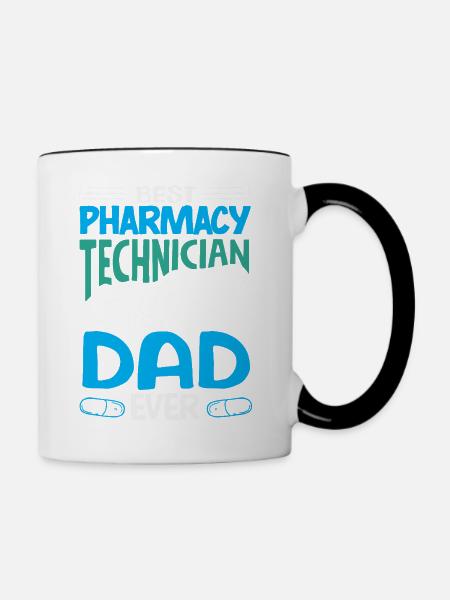 Apotheker Pharmazeutisch-technischer - Tasse zweifarbig - Weiß/Schwarz