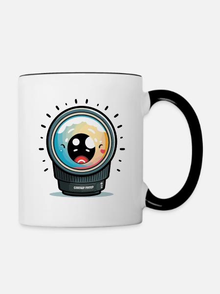 Der Lensman - Tasse zweifarbig - Weiß/Schwarz
